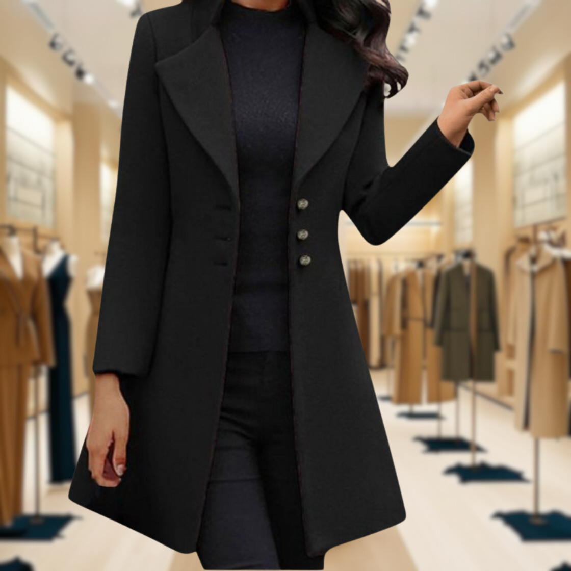 Bianchi | Slim Fit Long Sleeve Coat