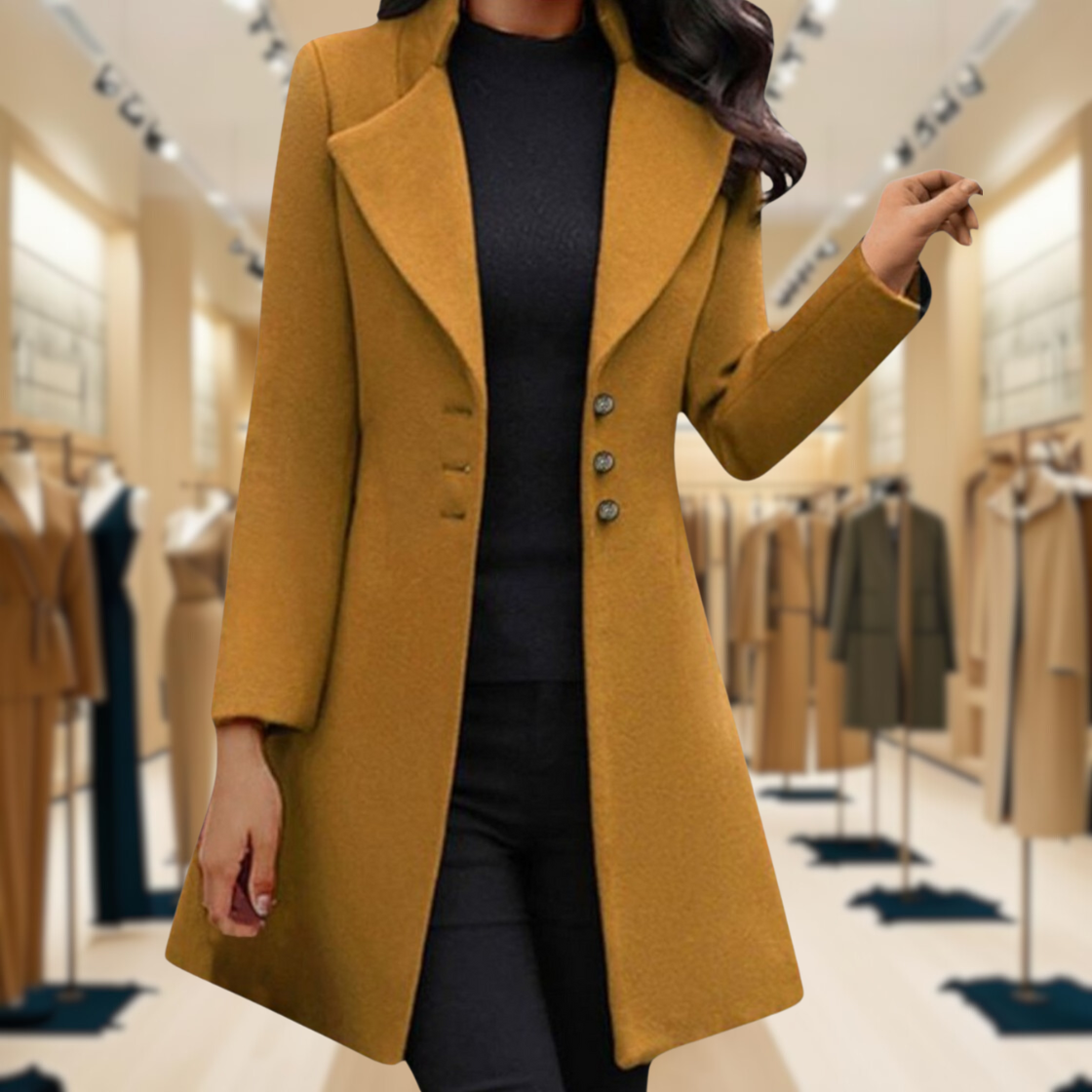 Bianchi | Slim Fit Long Sleeve Coat