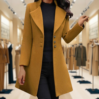 Bianchi | Slim Fit Long Sleeve Coat