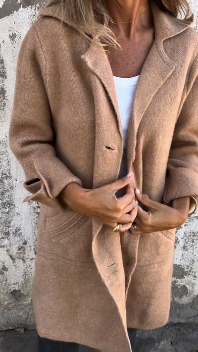 TINA® LONG COAT WITH CUFFS