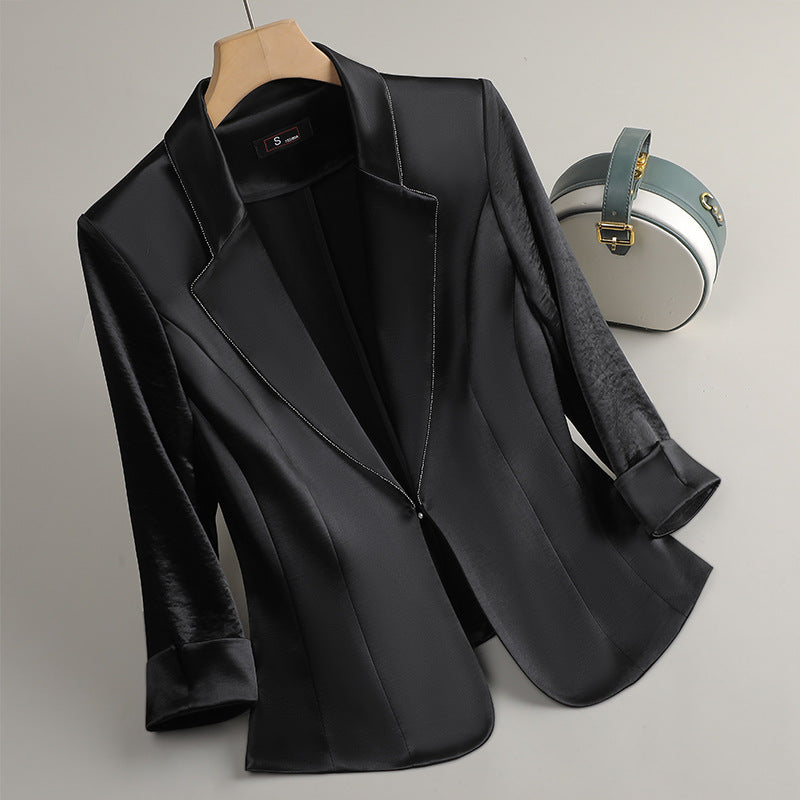 ALINA | SILK BLAZER