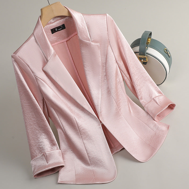 ALINA | SILK BLAZER
