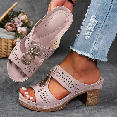 Amelia | Elegant Heel Support Sandals