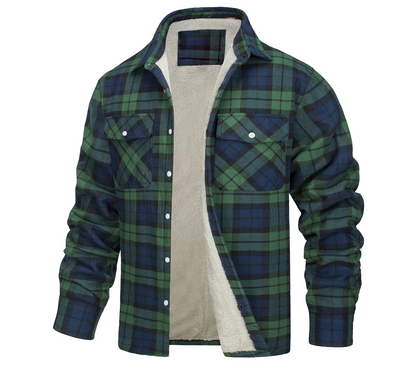 Erickson | Men's Checked Sherpa-Lined Jacket™