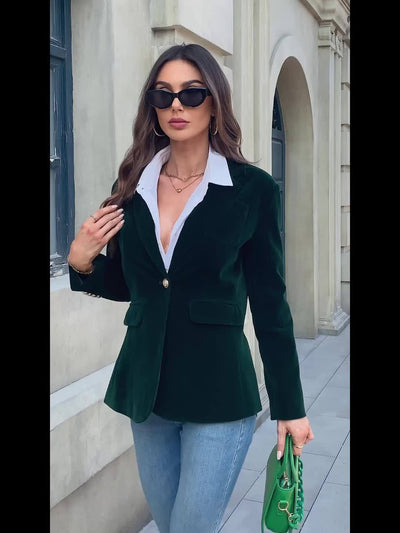 Miranda | Timeless Velvet Blazer
